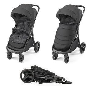 Espiro Baby design COCO wózek spacerowy, amortyzowane koła, regulowany podnóżek, wkładka.