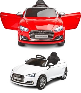ToyZ pojazd na akumulator AUDI S5  na licencji - frajda i bezpieczeństwo.