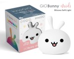InnoGio Lampka Bunny LJC-122, lampka nocna królik, zmienia kolor.