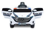 Toyz Mercedes EQC Policja auto na akumulator, piankowe koła EVA | Biały