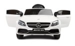 MERCEDES AMG C63s Toyz - samochód na akumulator | biały