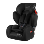 BabySafe - HUSKY fotelik samochodowy 9-36 kg | Black / Black