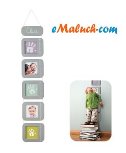 Baby Art HEIGH PRINT CHART - Pamiątkowa ramka z miarką wzrostu.