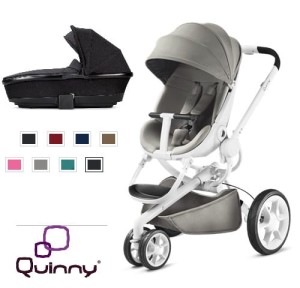 Quinny MOODD 2w1 wózek wielofunkcyjny - nowe trendy i kolory ! biały lub czarny stelaż