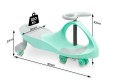 JEŹDZIK GRAWITACYJNY SPINNER MINT