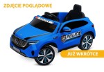 Pojazd na akumulator Mercedes Benz EQC Policja BLUE (niebieski)