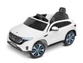 POJAZD NA AKUMULATOR MERCEDES BENZ EQC POLICJA WHITE