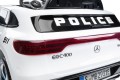 POJAZD NA AKUMULATOR MERCEDES BENZ EQC POLICJA WHITE