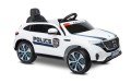 POJAZD NA AKUMULATOR MERCEDES BENZ EQC POLICJA WHITE