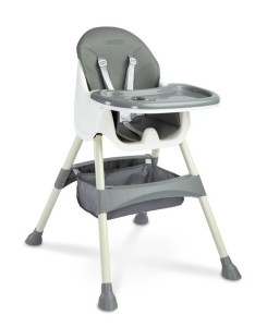 KRZESEŁKO DO KARMIENIA 2W1 BILL GREY
