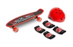 Deskorolka Dexter Red + Kask i Ochraniacze (czerwony)