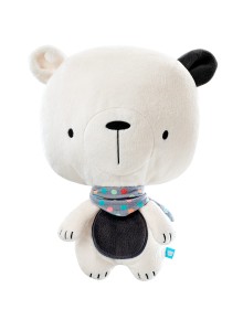 Szumisie miś z szumami i kołysankiami, grafit/ecru