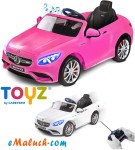 Caretero - TOYZ  Mercedes-Benz samochód na akumulator, mocny silnik, led, model S63 AMG