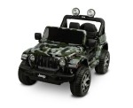 Pojazd na akumulator Terenowy Jeep Rubicon  CAMO (moro)