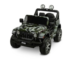 Pojazd na akumulator Terenowy Jeep Rubicon  CAMO (moro)