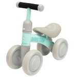 Baby Mix BABY BIKE rowerek biegowy dla najmłodszych czterokołowy  jeździk  - zielony