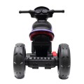 BabyMix POLICJA motocykl na akumulator - tył 2 -fioletowy .jpg