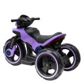 BabyMix POLICJA motocykl na akumulator - tył -fioletowy .jpg