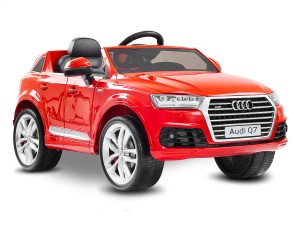 Caretero - TOYZ  Markowy samochód na akumulator, mocny silnik, led - AUDI Q7