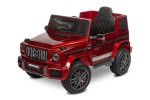 Pojazd na akumulator Mercedes Benz G63 AMG WINE RED (burgundowy