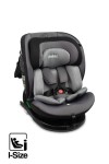 Caretero MOKKI I-SIZE fotelik samochodowy 40-150cm isofix obrotowy | GREY