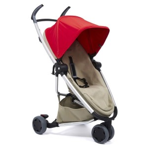 Quinny wózek spacerowy ZAPP FLEX trójkołowy - Red on Sand