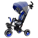 Babymix - Rowerek dziecięcy trójkołowy RELAX 5w1 360 Baby Mix - (BLUE) niebieski