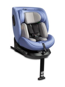 Caretero BOSCO I-SIZE fotelik samochodowy obrotowy 40-150cm isofix+noga | BLUE 