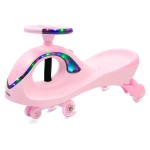 Grawitacyjny jeździk dla dzieci z LED Baby Mix G-Force różowy