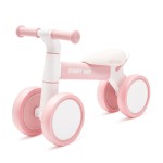 Jeździk dziecięcy Baby Mix Bunny Hop Ultralight różowy
