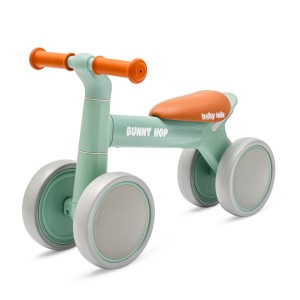 Jeździk dziecięcy Baby Mix Bunny Hop Ultralight zielony