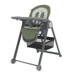 Krzesełko do karmienia na kółkach Espiro Penne GREEN (zielony)