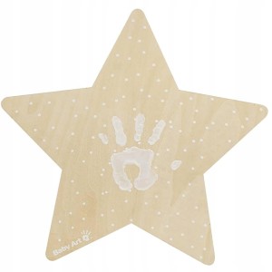 Baby Art Wall Light With ImPrint lampka ścienna z odciskiem dłoni lub nóżki.