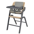 Espiro PURE krzesełko do karmienia z regulowanym podnóżkiem do 95kg - 07 GRAPHITE