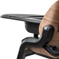 Espiro PURE krzesełko do karmienia z regulowanym podnóżkiem do 95kg - 10 BLACK