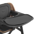 Espiro PURE krzesełko do karmienia z regulowanym podnóżkiem do 95kg - 10 BLACK