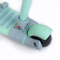 Babymix - MULTI hulajnoga dla dzieci 3w1 trójkołowa z siodełkiem i pchaczem - BLUE (miętowa)