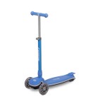  ToyZ Carbon Hulajnoga 3-KOŁOWA balansująca i świecąca LED | LIGHT BLUE