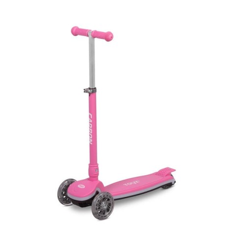 HULAJNOGA 3-KOŁOWA CARBON PINK