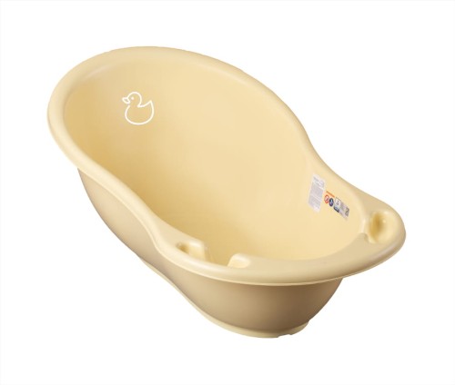 TEGA DK-004-132 Wanna dziecięca 86 cm KACZKA j.żółty- wanienka do kąpieli