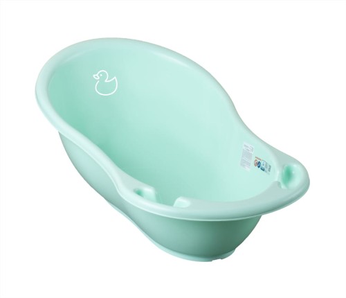 TEGA DK-004-131 Wanna dziecięca 86 cm KACZKA j.zielony - wanienka kąpielowa