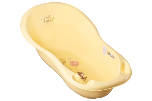 TEGA FF-005-109 Wanna dziecięca 102 cm LUX LEŚNA OPOWIEŚĆ j.żółty - wanienka kąpielowa