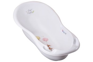 TEGA FF-005-111 Wanna dziecięca 102 cm LUX LEŚNA OPOWIEŚĆ j.beżowy - wanienka kąpielowa