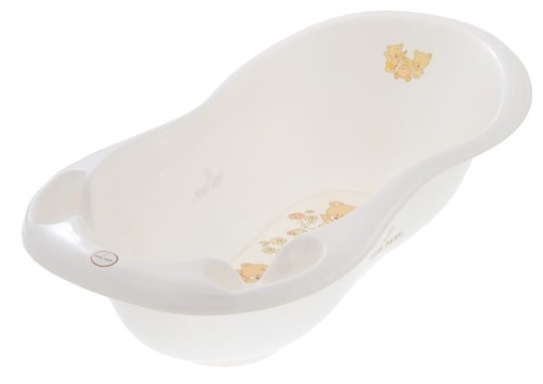 TEGA MS-005-LUX-118 Wanna dziecięca 102 cm  MIŚ biała perła- wanienka kąpielowa