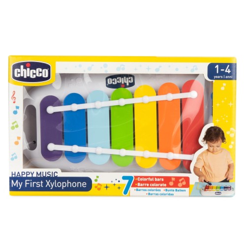 Chicco toys - Mój pierwszy ksylofon, cymbałki - HAPPY MUSIC | my first xylophone