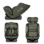 Caretero MUNDI fotelik samochodowy 40-150 cm i-SIZE | GREEN