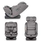 Caretero MUNDI fotelik samochodowy 40-150 cm i-SIZE | GREY