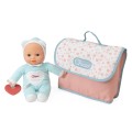 Chicco toys - LALKA Z TORBĄ DO PRZEWIJANIA - MY FIRST DOLL changing bag | RÓŻ / MIĘTA