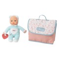 Chicco toys - LALKA Z TORBĄ DO PRZEWIJANIA - MY FIRST DOLL changing bag | RÓŻ / MIĘTA