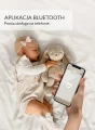 Szumisie - Szumiący szumiś mechanizm 7w1 z APLIKACJĄ app - KRÓLIK - ecru-różowy